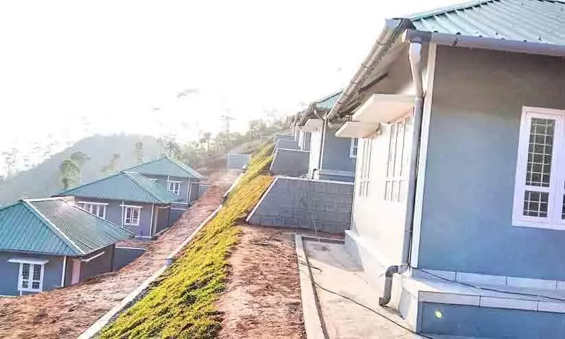 Pettimudi: The keys to the houses will be handed over on the 14th