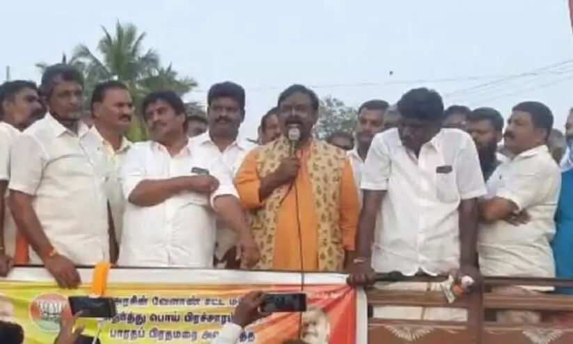 BJP’s Kalyanaraman detained under BJP’s Kalyanaraman detained under