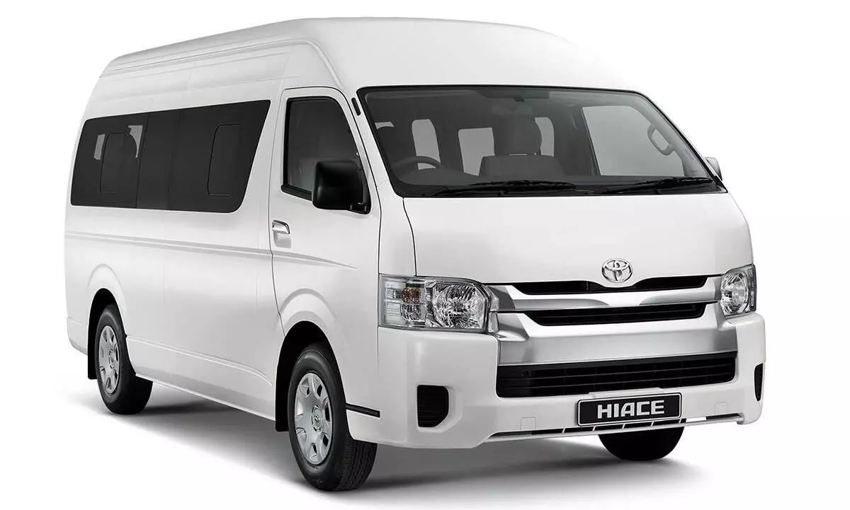 Toyota Hiace priced at Rs lakh