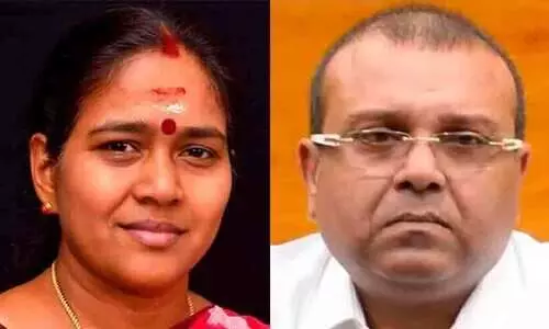 shobha surendran Thushar vellappally