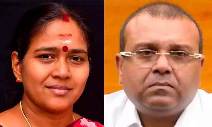 shobha surendran Thushar vellappally