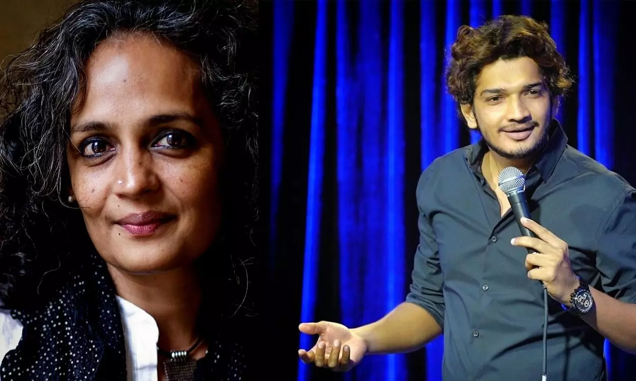 Over artistes, including Arundhati Roy