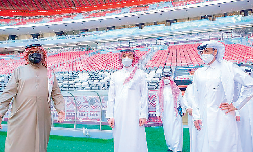 സൗ​ദി കാ​യി​ക​മ​ന്ത്രി ഖ​ത്ത​ർ സ​ന്ദ​ർ​ശി​ച്ചു