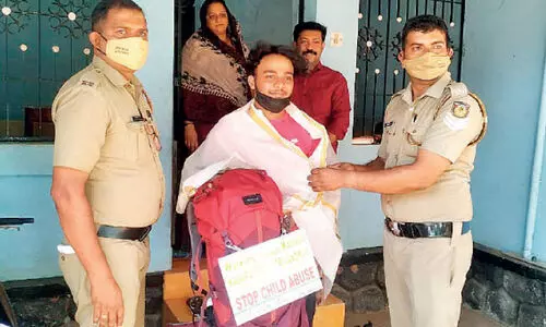 ബാലപീഡനത്തിനെതിരെ കാൽനടയാത്രയുമായി യുവാവ്