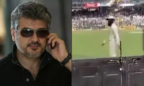 മുഈൻ അലിയോട് അജിത്തിന്‍റെ വലിമൈ സിനിമയുടെ അപ്​​േഡറ്റ്​ ചോദിച്ച്​​ ആരാധകർ; വിഡിയോ വൈറൽ ​