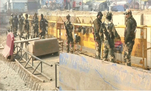 security tikri border