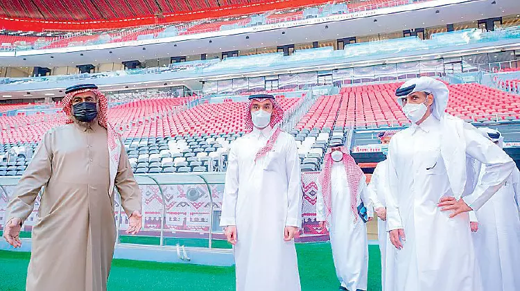 സൗ​ദി കാ​യി​ക​മ​ന്ത്രി ഖ​ത്ത​ർ സ​ന്ദ​ർ​ശി​ച്ചു