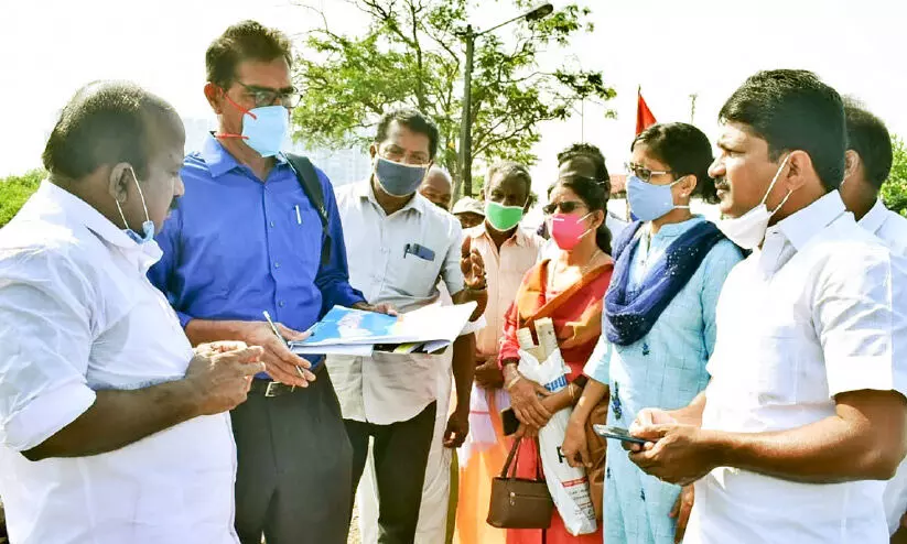 Thanthonni thuruthu Outer Ring Bund Road Thanthonni thuruthu Outer Ring Bund Road