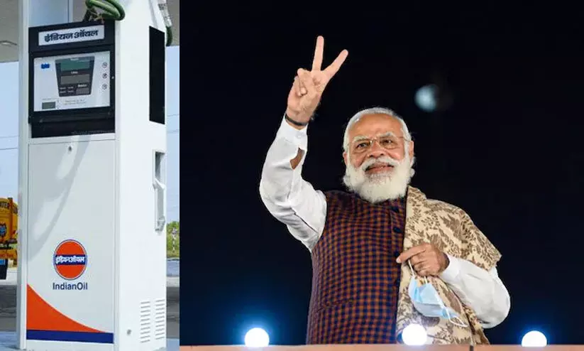 പെട്രോൾ വില: മൂന്നക്കം കാണിക്കാൻ സംവിധാനമില്ലാത്ത പമ്പുകളിൽ മെഷീൻ മാറ്റണം പെട്രോൾ വില: മൂന്നക്കം കാണിക്കാൻ സംവിധാനമില്ലാത്ത പമ്പുകളിൽ മെഷീൻ മാറ്റണം