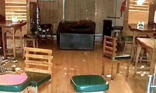 Vandalising Restaurant