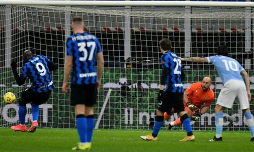 ലുക്കാക്കു ഡബ്​ൾ; ജയത്തോടെ ഒന്നാം സ്​ഥാനം പിടിച്ച്​ ഇൻറർ മിലാൻ