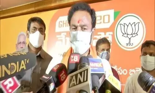 Kishan Reddy hits out at Owaisi, denies plan to make Hyderabad a Union Territory