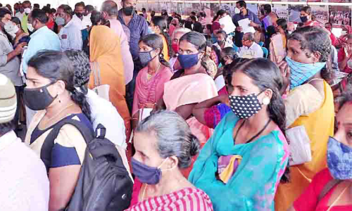 സാന്ത്വന സ്പർശം അദാലത്ത്​: വയനാട്ടിൽ പരാതികൾ ഒഴുകി