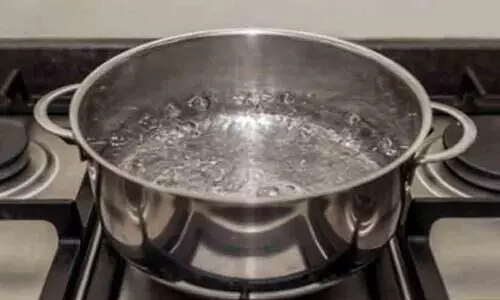 Complaint that hot water was poured on the body of a mentally challenged person