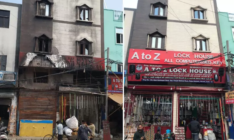 ഡൽഹിയിലെ ചാരത്തിൽ നിന്നുയർന്ന ശഹാബുദ്ദീ​െൻറ വ്യാപാര സമുച്ചയം