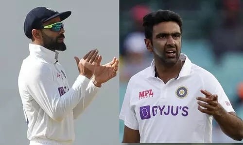 വേറെ ലെവൽ, വേറെ ലെവൽ; അശ്വിനെ പ്രോത്സാഹിപ്പിക്കുന്ന ​​കോഹ്​ലിയുടെ വിഡിയോ കാണാം VIDEO