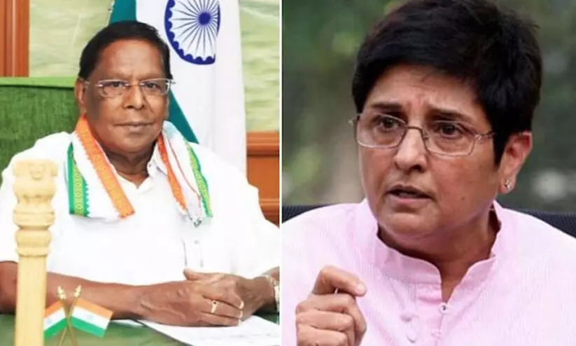 narayana swami and Kiren Bedi