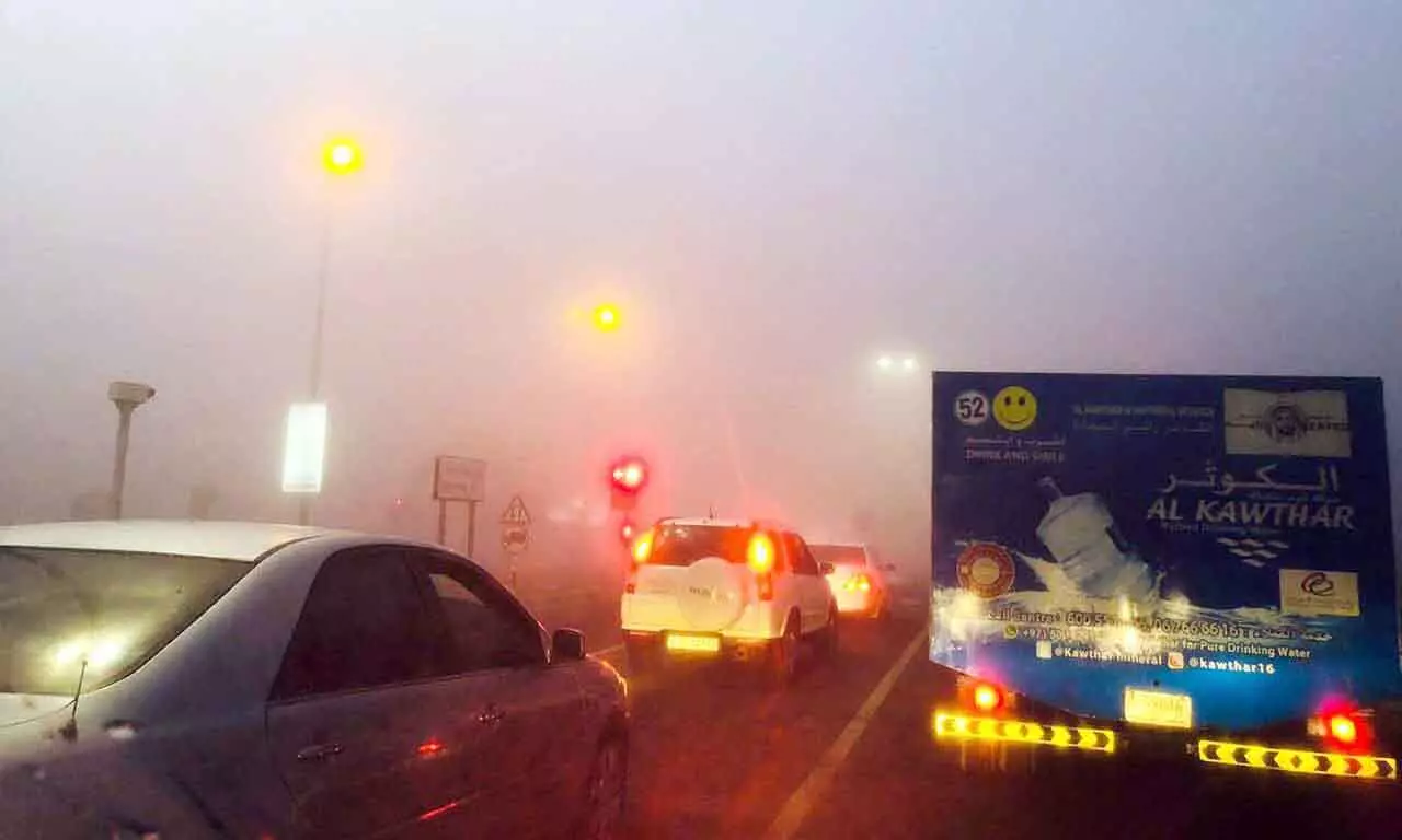 മഞ്ഞിനെ മറികടക്കാൻ ഹസാർഡ് ലൈറ്റ് ഇടരുതേ... മഞ്ഞിനെ മറികടക്കാൻ ഹസാർഡ് ലൈറ്റ് ഇടരുതേ...