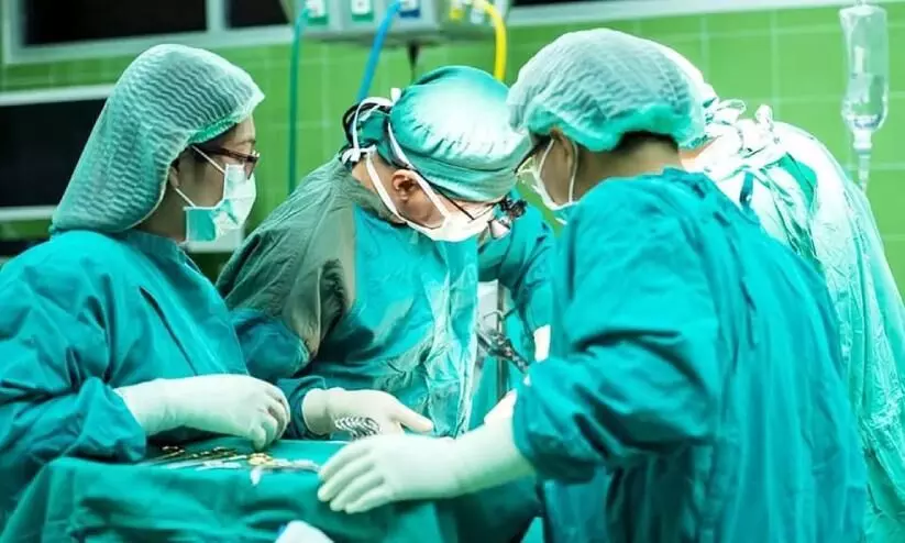 3.5 kg tumour removed in surgery