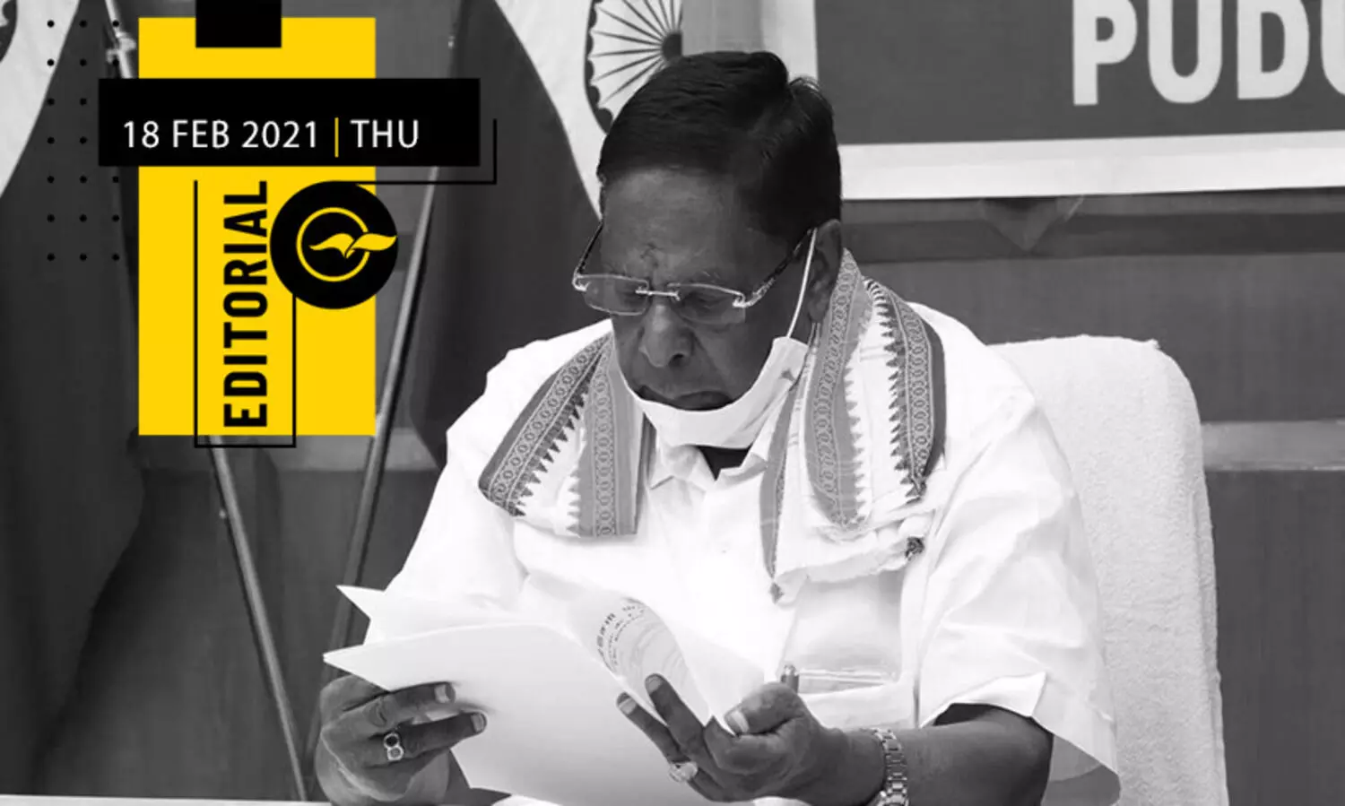 കാ​വി​വ​ത്​​ക​ര​ണ​ത്തി​െ​ൻ​റ പു​തു​ച്ചേ​രി വ​ഴി