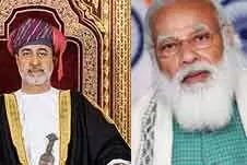 ഒമാൻ സുൽത്താൻ ഇന്ത്യൻ പ്രധാനമന്ത്രി മോദിയുമായി ടെലിഫോണിൽ സംസാരിച്ചു ഒമാൻ സുൽത്താൻ ഇന്ത്യൻ പ്രധാനമന്ത്രി മോദിയുമായി ടെലിഫോണിൽ സംസാരിച്ചു
