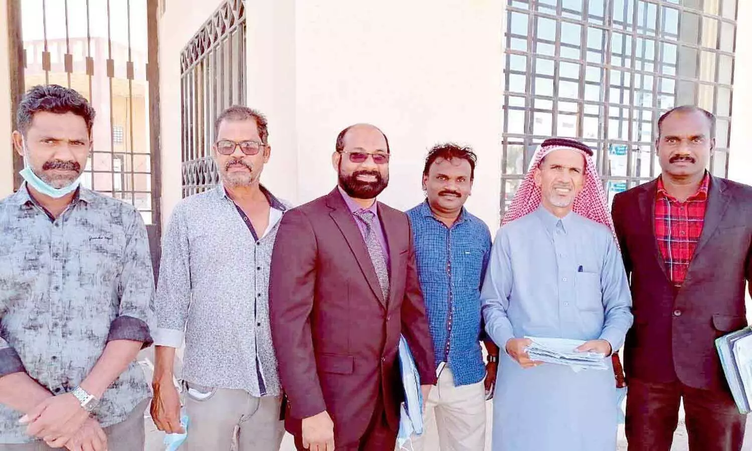 ആ​നു​കൂ​ല്യ​ങ്ങ​ൾ ന​ൽ​കാ​തെ കയറ്റിവിടാൻ ക​മ്പ​നി ശ്ര​മം:   കേ​സി​ൽ ജ​യി​ച്ച രാ​ജു നാ​ട്ടി​ലേ​ക്ക്​