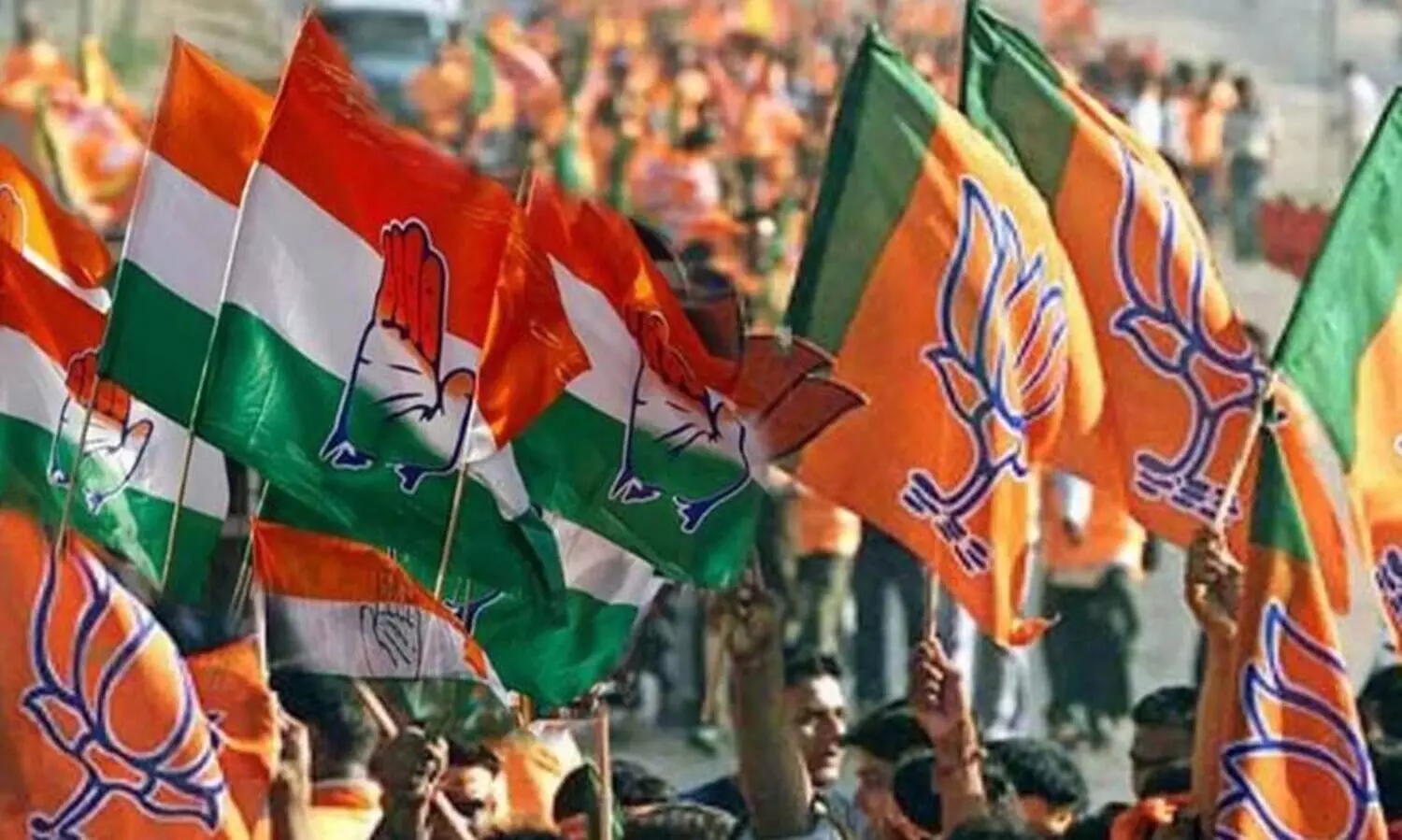 തെരഞ്ഞെടുപ്പ്​ റാലിക്കിടെ മുഖാമുഖം; വഡോദരയിൽ കോൺഗ്രസ്​ -ബി.ജെ.പി പ്രവർത്തകർ ഏറ്റുമുട്ടി