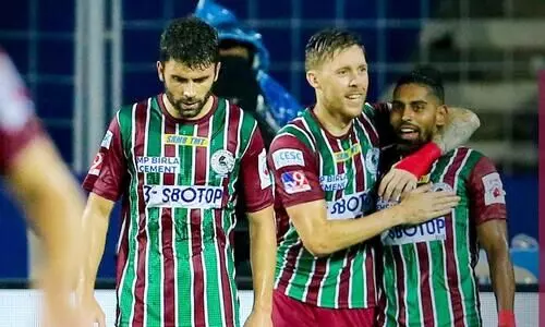 കൊ​ൽ​ക്ക​ത്ത ഡ​ർ​ബി​യി​ൽ മോ​ഹ​ൻ ബ​ഗാ​ൻ തന്നെ, ഈ​സ്​​റ്റ്​ ബം​ഗാ​ളി​നെ തോ​ൽ​പി​ച്ചു (3–1)