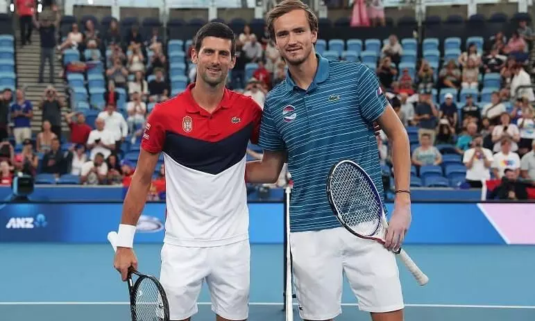 ആസ്ട്രേലിയൻ ഓപൺ: ദ്യോകോവിച് x മെദ്വദെവ് കലാശപ്പോര് ആസ്ട്രേലിയൻ ഓപൺ: ദ്യോകോവിച് x മെദ്വദെവ് കലാശപ്പോര്