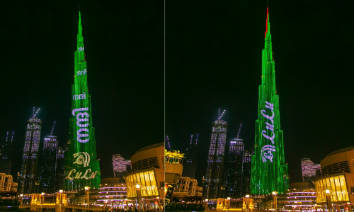 ലുലുവിന്​ ആദരമർപ്പിച്ച്​ ബുർജ്​ ഖലീഫ വിളക്കണിഞ്ഞു VIDEO