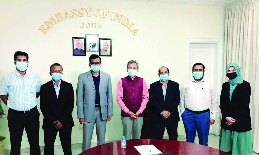 കൾച്ചറൽ ഫോറം നേതാക്കള് ഇന്ത്യന് അംബാസഡറെ സന്ദർശിച്ചു കൾച്ചറൽ ഫോറം നേതാക്കള് ഇന്ത്യന് അംബാസഡറെ സന്ദർശിച്ചു