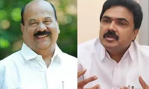 ഒരുമിച്ച്​ ഇരുന്നിട്ടും മിണ്ടാതെ ജോസ് കെ. മാണിയും മാണി സി. കാപ്പനും