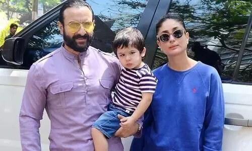 Kareena Kapoor, Saif Ali Khan and Taimur
