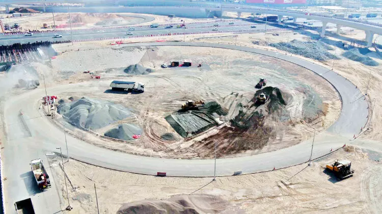 ദുബൈ–അൽ​െഎൻ റോഡ്​ 60 ശതമാനം പൂർത്തിയായി