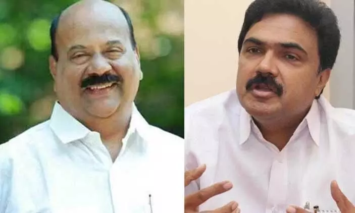 ഒരുമിച്ച്​ ഇരുന്നിട്ടും മിണ്ടാതെ ജോസ് കെ. മാണിയും മാണി സി. കാപ്പനും