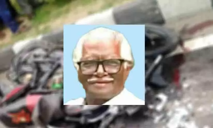 CPM branch secretary died in road mishap