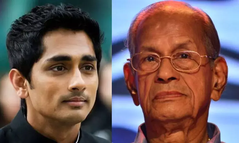 88 വയസല്ലേ ഉള്ളൂ, ഒരു 15 വർഷം കൂടി കാത്തിരിക്കാമായിരുന്നു; ബി.ജെ.പിയിൽ ചേർന്ന ഇ. ശ്രീധരനെ പരിഹസിച്ച് സിദ്ധാർഥ്