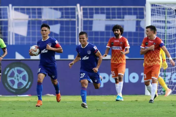 ഇന്ത്യൻ സൂപ്പർ ലീഗിൽ ആദ്യമായി ബെംഗളൂരു എഫ്.സി പ്ലേ ഓഫ് കാണാതെ പുറത്ത് ഇന്ത്യൻ സൂപ്പർ ലീഗിൽ ആദ്യമായി ബെംഗളൂരു എഫ്.സി പ്ലേ ഓഫ് കാണാതെ പുറത്ത്