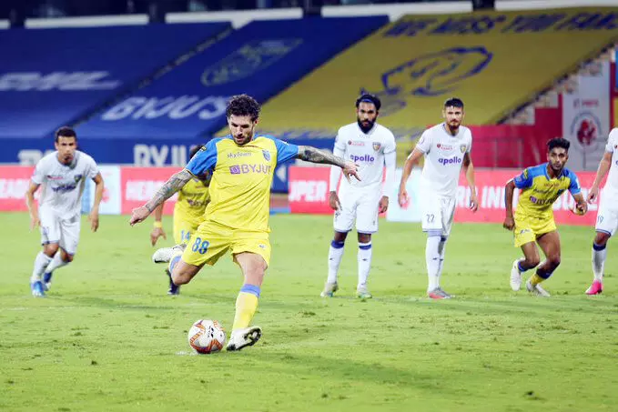 ചെന്നൈയിനെതിരെ ബ്ലാസ്റ്റേഴ്സിന് സമനില ചെന്നൈയിനെതിരെ ബ്ലാസ്റ്റേഴ്സിന് സമനില