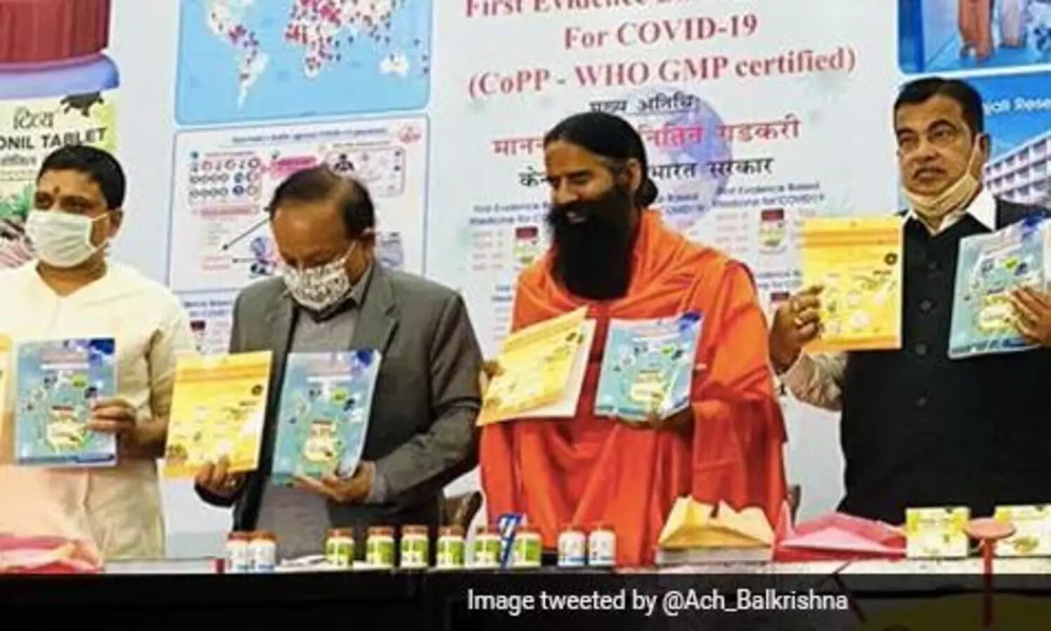 Doctors Body On Patanjalis Coronil