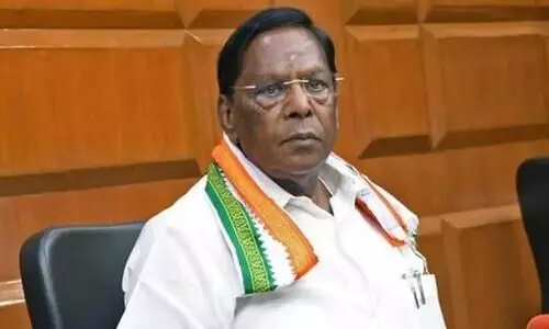 പുതുച്ചേരിയിൽ കോൺഗ്രസ്​ സർക്കാർ വീണു