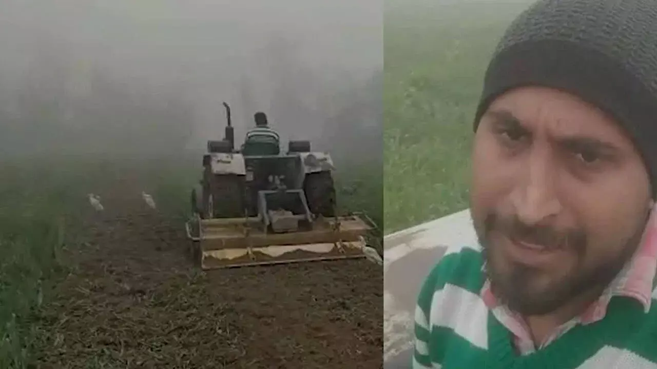 ക​ർ​ഷ​ക​ദ്രോ​ഹ നി​യ​മ​ങ്ങ​ൾ​ക്കെ​തി​രെ വിള നശിപ്പിച്ച്​ പ്രതിഷേധവുമായി കർഷകർ