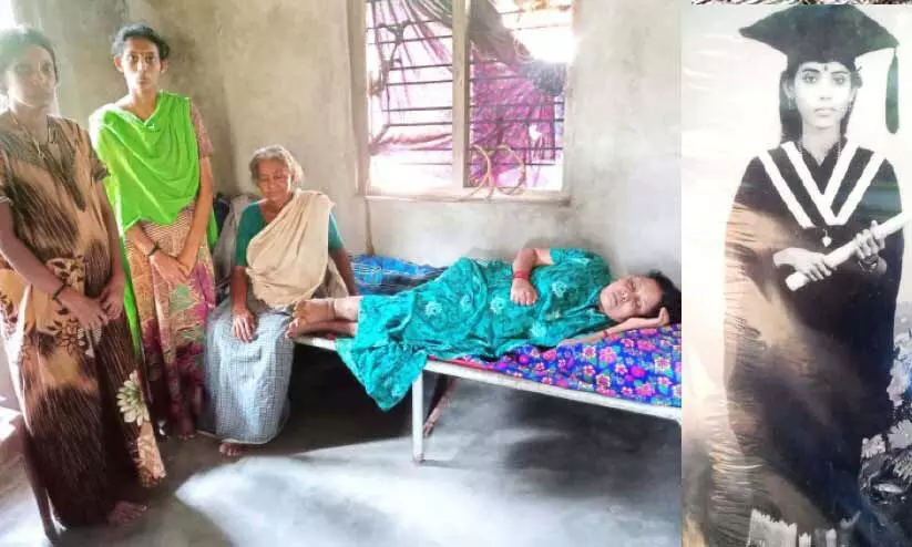 ആഹാരവും മരുന്നുമില്ല; 45 ഏക്കറിന് ഉടമയായിരുന്ന വനിതാ കുടുംബം ദുരിതത്തിൽ ആഹാരവും മരുന്നുമില്ല; 45 ഏക്കറിന് ഉടമയായിരുന്ന വനിതാ കുടുംബം ദുരിതത്തിൽ