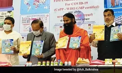 Doctors Body On Patanjalis Coronil