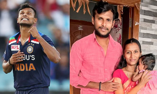 ഹൻവിക, നീയാണ്​ ജീവിതത്തിലെ ഏറ്റവും വലിയ സമ്മാനം; കുഞ്ഞിനൊപ്പമുള്ള ചിത്രം പങ്കുവെച്ച്​ നടരാജൻ