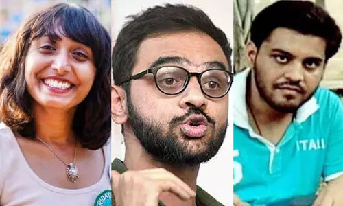 disha ravi, umar khalid, najeeb ahmad