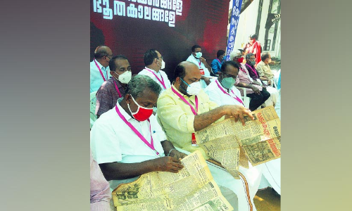 മഹാരാജാസി​െൻറ തിരുമുറ്റത്ത് അവർ വീണ്ടും പഴയ എസ്​.​എഫ്​.ഐക്കാരായി