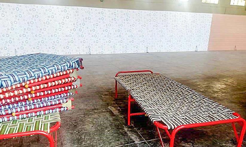 നോക്കുകുത്തിയായി തൈക്കാട്ടുശ്ശേരി ഫസ്റ്റ് ലൈൻ കോവിഡ് ചികിത്സ കേന്ദ്രം നോക്കുകുത്തിയായി തൈക്കാട്ടുശ്ശേരി ഫസ്റ്റ് ലൈൻ കോവിഡ് ചികിത്സ കേന്ദ്രം