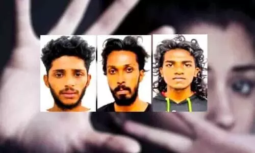 attacking women, three arrested