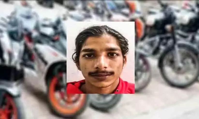 Bike thief arrested